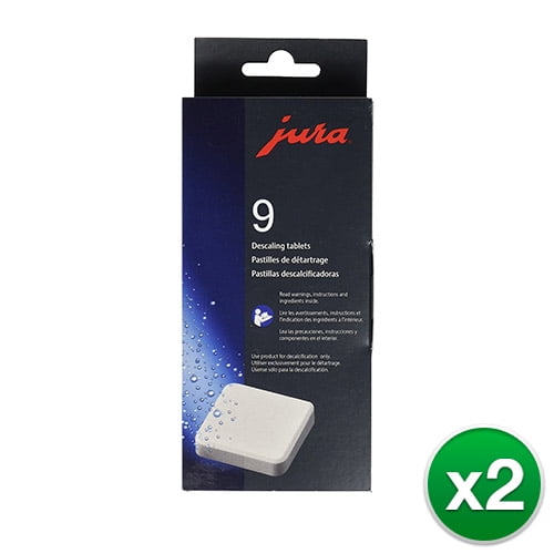 9 tablets Jura 66281 Decalcifying//Descaling Tablets