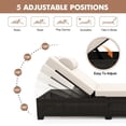 thumbnail image 3 of IdealHouse Lot de 2 Chaises Longues d'Extérieur, Chaises Longues de Patio Inclinables de 78 Pouces avec Dossier Réglable et Table d'Appoint – Ensemble en Osier PE Gris, 3 of 6