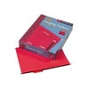 Smead Colored Hanging Folders 1/5 Cut Tabs Red 25/BX Letter