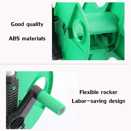 hose reel aluminum portable cast liberty mounted guide garden