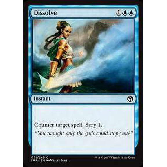 MtG Iconic Masters Common Dissolve (Foil) #51
