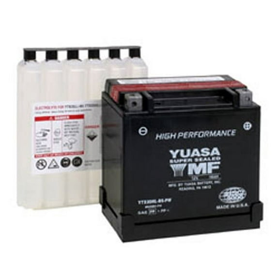 Yuasa YTX20HL-BS-PW AGM High Performance Maintenance Free Battery (YUAM620BH-PW)