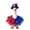 C, variant on BUDAO00 4th of July Porch Goose Outfit, Patriotic Hat and Bow Tie Set for 23 Inch Porch Goose, Independence Day Goose Accessories for Yard Garden Patio Decor