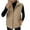 Khaki, variant on cocolona Womens Winter Puffer Vest Zip Up Stand Collar Sleeveless Quilted Jacket Casual Lightweight Warm Puffer Coats Outwear