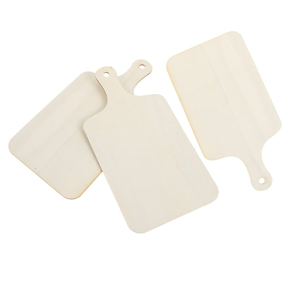 3-Piece Pizza Serving Board Set with Mini Charcuterie, Fruit, Fish & Multipurpose Chopping Cutting Boards