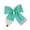 Green, variant on Ticikt Girls Creative Striped Pencil Bow Hair Clip, Cute Back To School Barrettes Kids Hair Accessories