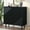 Black, variant on EUROCO 2 Door Sideboard Cabinet,35" Buffet Cabinet with Storage,Sideboard Storage Cabinet with Adjustable Shelf,Accient Cabinet for Living Room,Kitchen,Black