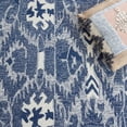 thumbnail image 6 of Safavieh IKT654M Ikat Blue / Ivory, 6 of 10