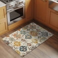 thumbnail image 3 of Farmhouse Morocco Large Area Rugs for Bedroom Living Room, Soft Non Slip Carpet Bedside Rug, Boho Abstract Shabby Texture Art Rectangular Floor Cover Kitchen Accent Rug 2'x3' for Dining Room/Office, 3 of 9