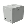 thumbnail image 6 of NavePoint 15.75 in Wall Mount Network Cabinet, 6U, Glass, Gray, 6 of 6
