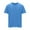 Blue, variant on Mens Cotton T-Shirts Big Tall Short Sleeve Casual Basic Tee Tops Loose Fit Summer Outdoor Running Athletic Shirts