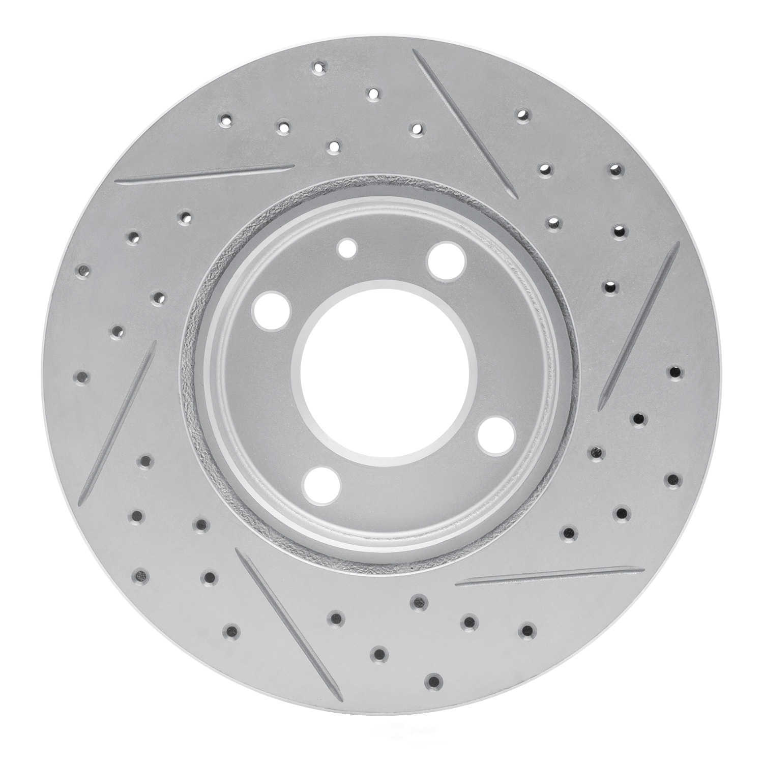 Dynamic Friction Company 830-74006L DFC Geoperformance Rotor - Drilled and Slotted
