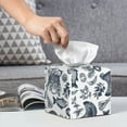 thumbnail image 3 of Honeii 's Chicken And Fish for Leather Square Tissue Box Cover Holder: A Stylish Organizer for Tabletops, Bathrooms, Cars & Offices, 3 of 5