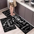 thumbnail image 4 of Non-Slip Kitchen Carpet Waterproof Anti Fatigue for Floor Cushioned Kitchen Rugs and Mats Waterproof Comfort Standing Mat Runner for Kitchen,Sink,Laundry (40 * 120cm/15.7 * 47.2in), 4 of 9