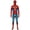Red, variant on HTQWLP Halloween Superhero Fancy Dress Costumes, Superhero Onesie Cosplay Outfits with Masks, One-Piece Superhero Jumpsuit, Halloween Party Dress up Performance Costume for Men, Blue/S