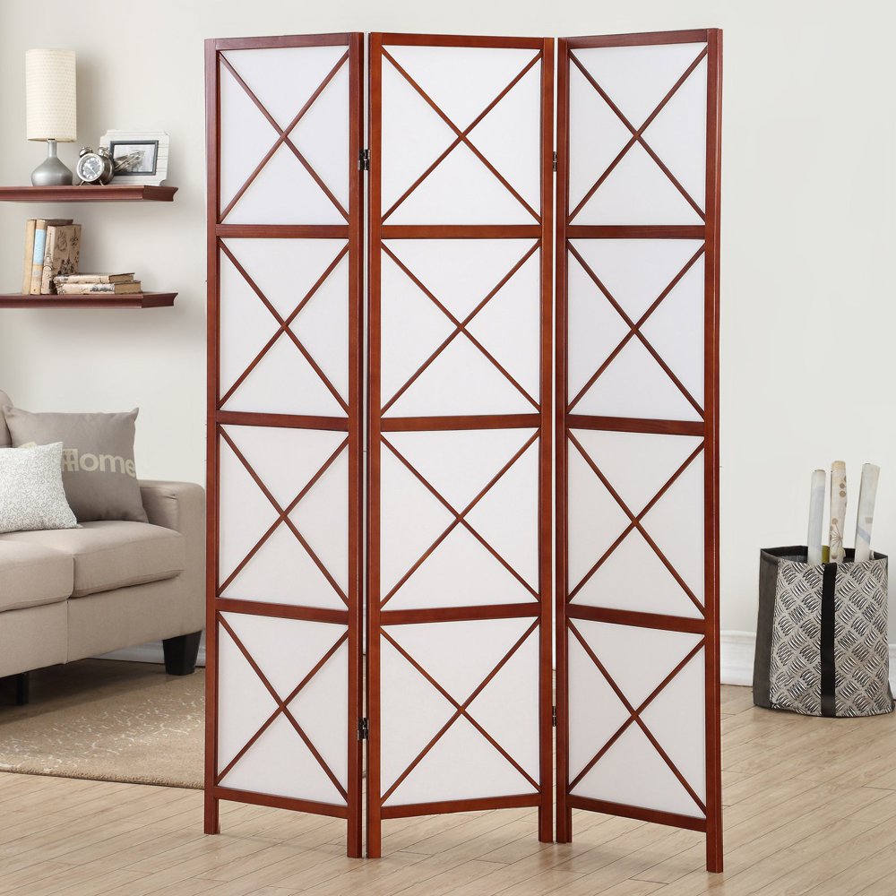 Roundhill Furniture 3 Panel Room Divider Screen