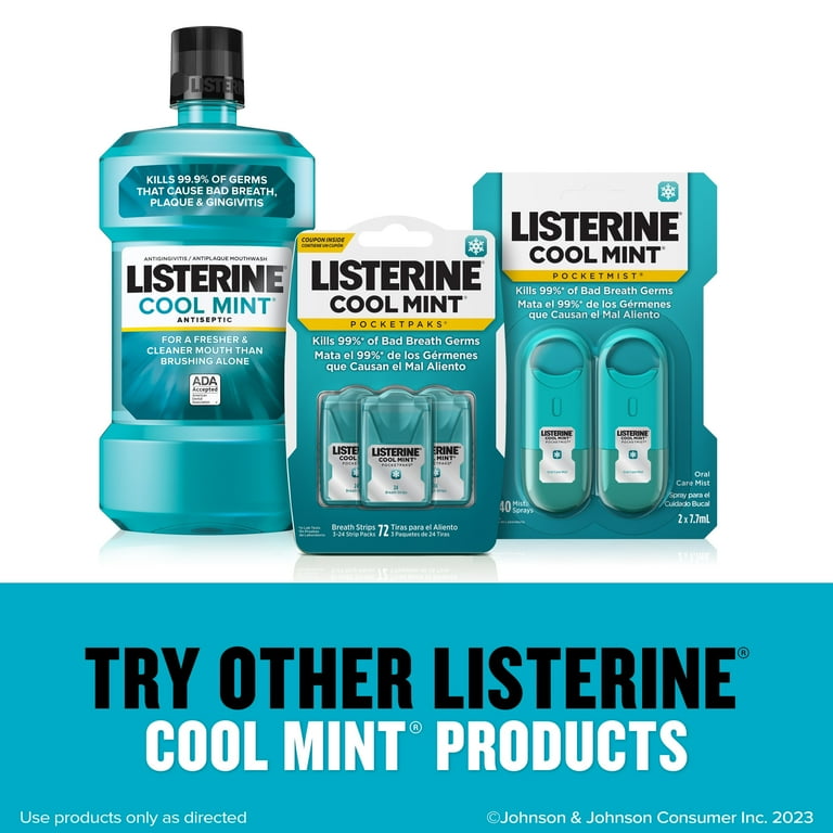 Listerine Fresh Breath Drops POCKETPAKS® Cool Mint Fresh Breath