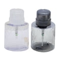 thumbnail image 1 of 1/2 Pcs Lockable Empty Pump Dispenser Nail Manicure Makeup Remover Lightweight Refillable Pressure Container Tool, 1 of 8