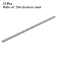 thumbnail image 2 of Unique Bargains M3 x 80mm Fully Threaded Rod 304 Stainless Steel Right Hand Threads 15 Pack, 2 of 4