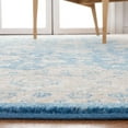 thumbnail image 4 of SAFAVIEH Sofia Derrick Oriental Area Rug, Blue/Beige, 6'7" x 6'7" Round, 4 of 8
