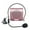 Rose Gold, variant on Portable Microphone Loud Speaker Mini Voice Amplifier With USB TF Card FM Radio For Teacher Tour Guide K100 ,Easy to Operate