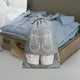 thumbnail image 4 of Underbed Shelf Sliding Drawer Under Sofa Shoe Rack Organizer Storage Box Pull Out Storage Racks, 4 of 6