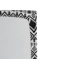 thumbnail image 3 of Ambesonne Geometric Fitted Sheet, Modern Line Zig Zag, Twin XL Size, Black and White, 3 of 3