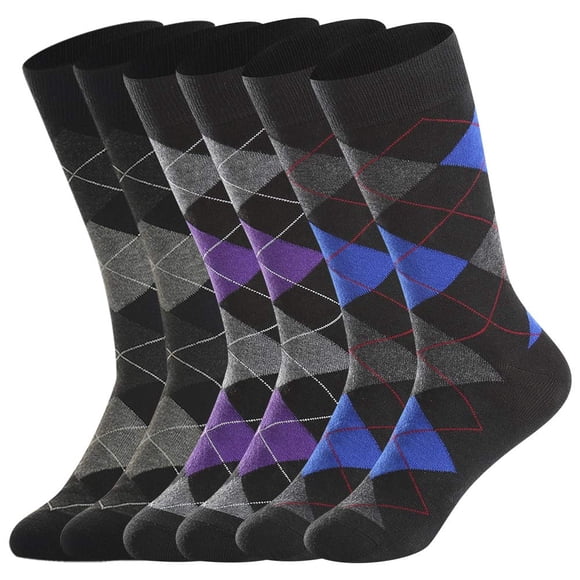 BONANGEL Merino Wool Socks for Men,Mens Thin Wool Socks,Winter Therminal Wool Dress Socks,Black Crew Socks
