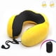 thumbnail image 2 of Inicio Cómoda almohada para el cuello natural, funda de almohada de viaje en forma de U clásica premium, cuello Amarillo Sunnimix Almohada de cuello en forma de U, 2 of 7