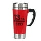 thumbnail image 2 of Taza mezcladora automática de café y leche eléctrica de 500 ml, taza de leche inteligente con agitación automática (roja), 2 of 11