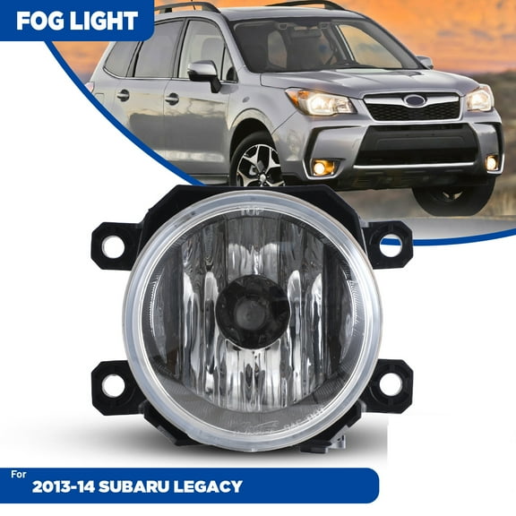 Fog Lights for 2014-2023 Subaru Forester/ 2018-2023 Subaru Crosstrek/ 2015-2021 Subaru WRX/ 2017-2023 Subaru Impreza Sedan/WAGON/ 2013-2014 Subaru Legacy(Only Driver/Passenger-Clear Lens)