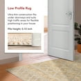 thumbnail image 4 of nuLOOM Úna Lattice SplashGuard Machine Washable Area Rug, 4' x 6', Úna Tan, 4 of 14