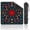 Color 4, variant on Squirrel Wreath Mahjong Mat 31.5" x 31.5" Non-Slip Noise Reduction Poinsettias Snowflakes Holiday American Table Mat for Mahjong Tiles Dominoes Card Board Game Gifts