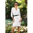 thumbnail image 1 of Vestido ajustado André Badi Rosa 26, 1 of 4