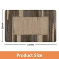 thumbnail image 2 of Transform Your Space with the 20x32 Inch Rockwood Collection Bathroom Rug - Modern Geometric Patchwork Design Perfect for Bedroom, Living Room, Office & Entryway on Hardwood Floors, 2 of 5