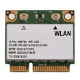 thumbnail image 4 of 6250 WiMax WIFI Card, 2.4GHz 5GHz Dual Band Mini PCI E Wireless Adapter 300Mbps 802.11 A B G N with Wide Compatibility for, 4 of 7