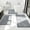Light Gray, variant on Edlbaegy Bathroom Rugs Set 3 Piece,Absorbent Bath Rugs,Shower Rug Runner Soft U Shaped Toilet Mats,Machine Washable Bath Mats for Bathroom Floor, Tub and Shower