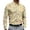 Khaki, variant on CCRFTGI Polo Shirts for Men Fashion Soft Lightweight Collared Business Golf Casual Wear Tops Tees Blue L
