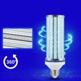 thumbnail image 2 of Lámpara germicida UV de 60 W, bombilla desinfectante UV, bombilla LED UV para lámpara de maíz para almacén, escuela, hogar, restaurante, oficina, 2 of 5