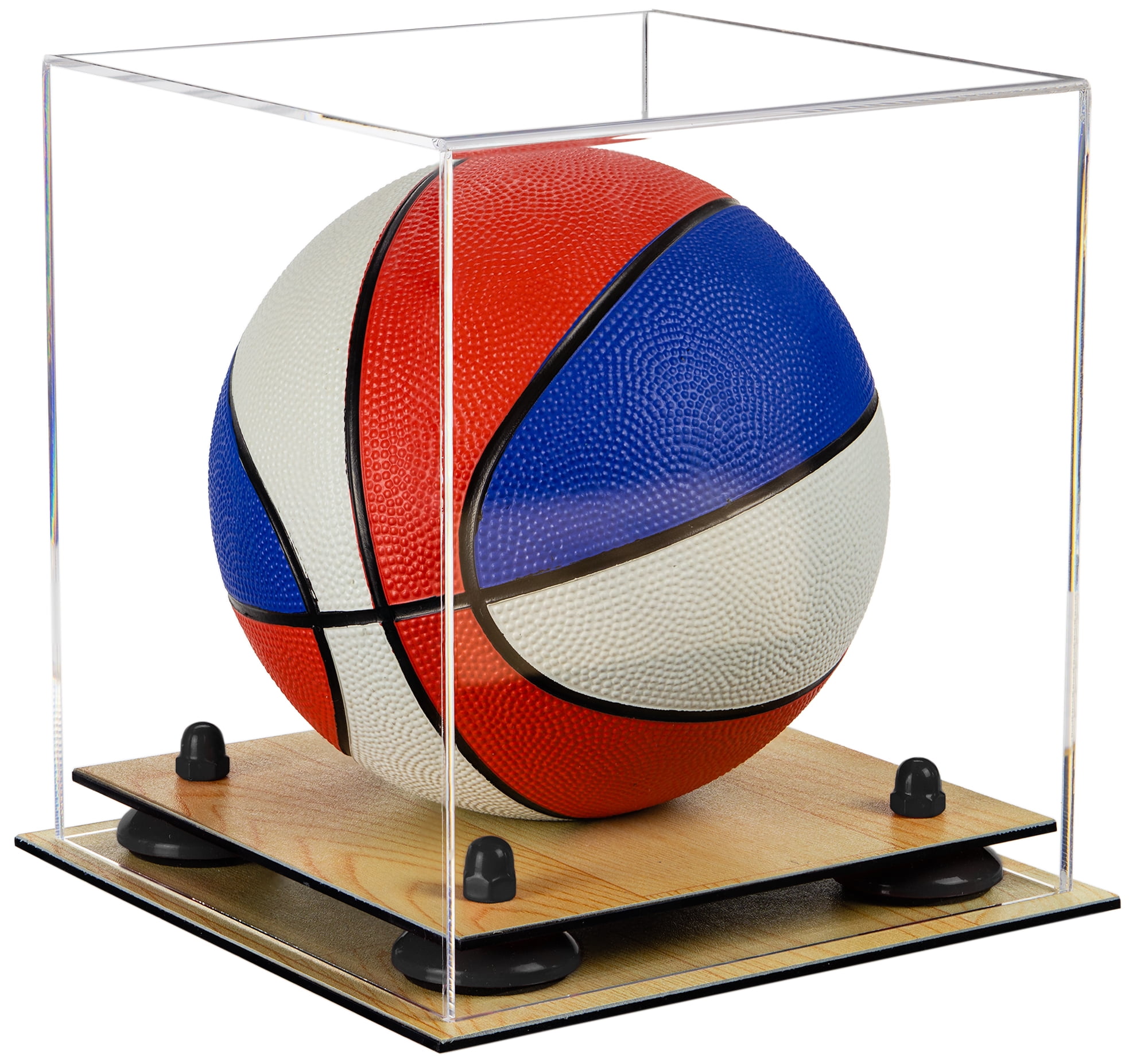 Clear Acrylic Mini Miniature (not Full Size) Basketball Display Case