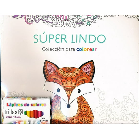 SUPER LINDO, COLECCION PARA COLOREAR EDITORIAL TRILLAS SA DE CV JESS VOLINSKI