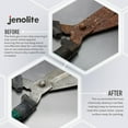 thumbnail image 5 of JENOLITE Rust Remover Gel | Naval Jelly Rust Remover | 34 oz (1 Litre) | Non-Drip Fast Acting Rust Dissolver | Concentrated Strength for Automotive Use, Ideal for Vertical Surfaces, 5 of 5