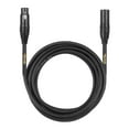 thumbnail image 4 of Clef Audio Labs XLR Cable, 10 Feet [3-Pack] Male to Female Connections for Microphone and Audio Interface, Black PVC Jacket, Zinc Alloy Shell, Gold Plated 3-Pin Connectors, 4 of 4