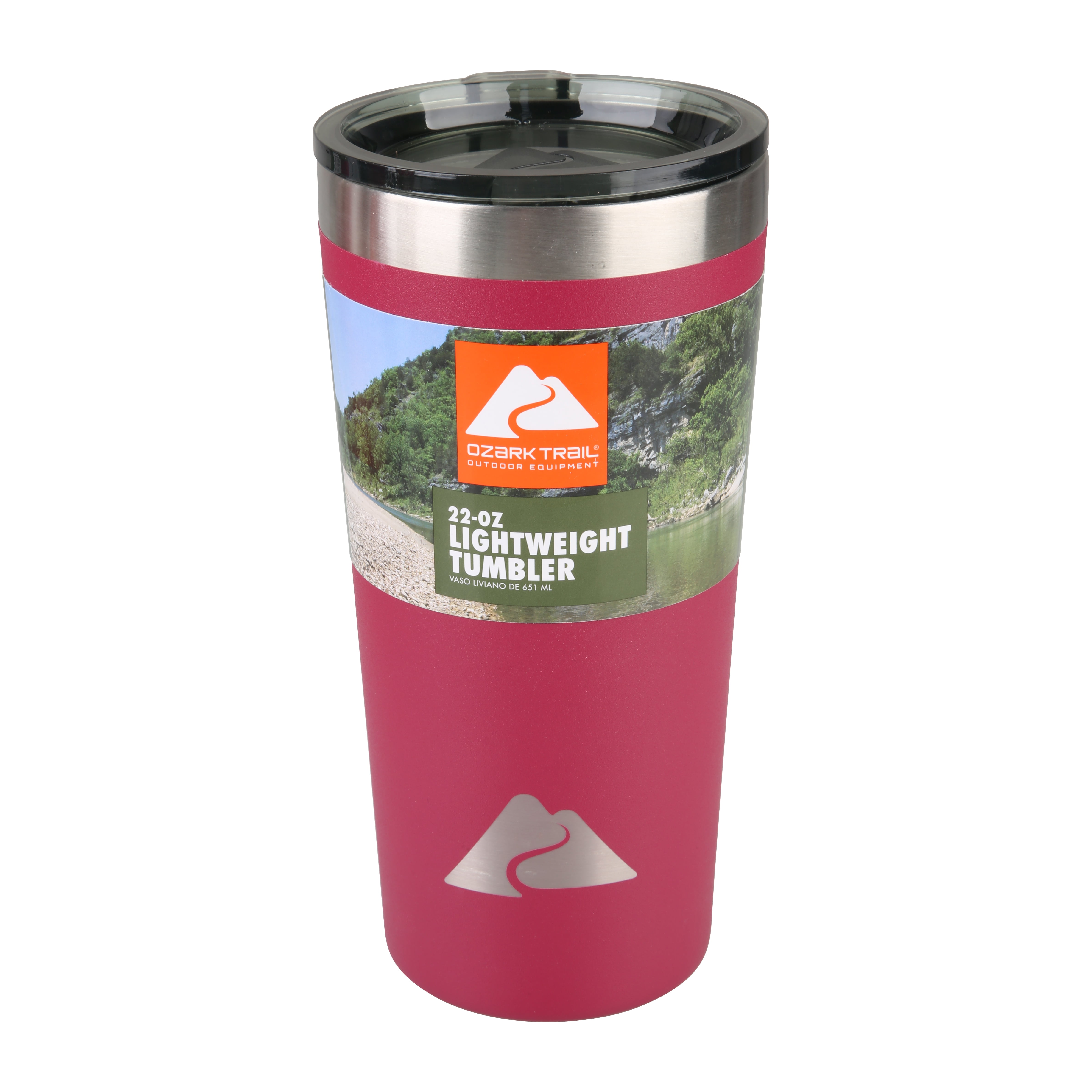 Ozark Trail Tumbler Vacuum Insulated Stainless Steel Lowball 10 Oz 