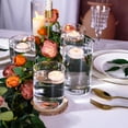 thumbnail image 5 of 12pcs Clear Cylinder Vases For Centerpieces Glass Flower Vases For Wedding Decorations And Home Decor 6 Inch Glass Hurricane Candle Holder For Table Shelf, 5 of 6