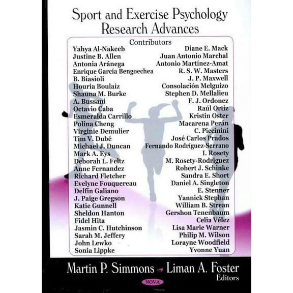 Sport and Exercise Psychology Research Advances