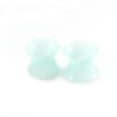 thumbnail image 3 of Ear Plugs /Tunnels Sold by Pair made of Aqua Soft Thin Silicone Glow in the dark, 3 of 5