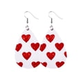 thumbnail image 1 of Pendientes para mujer, regalos para mujer, pendientes para mujer, pendientes de fiesta con forma de lágrima y corazón, regalo de San Valentín, pendientes para mujer., 1 of 3
