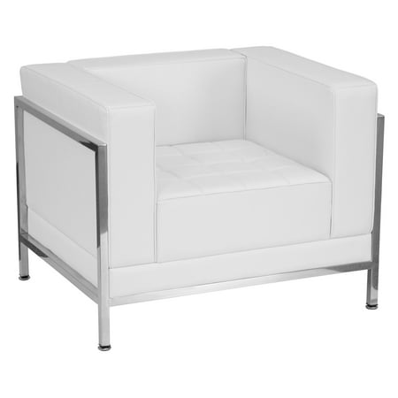 Flash Furniture Hercules Imagination Series Contemporary Reception Chair with Encasing Frame