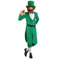 thumbnail image 3 of Plus Size Men's Lucky Leprechaun Costume, 3 of 4